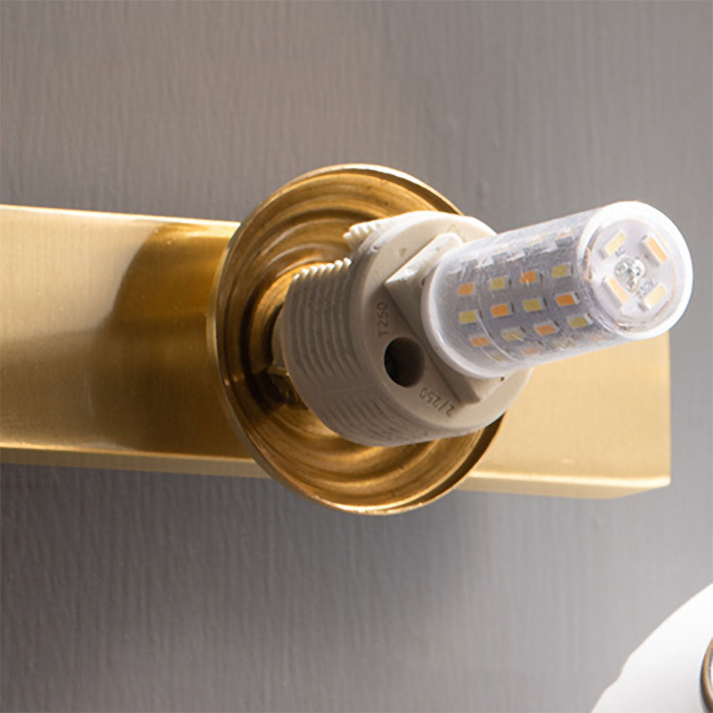 Milky Globe Vanity Light - 3 Lights