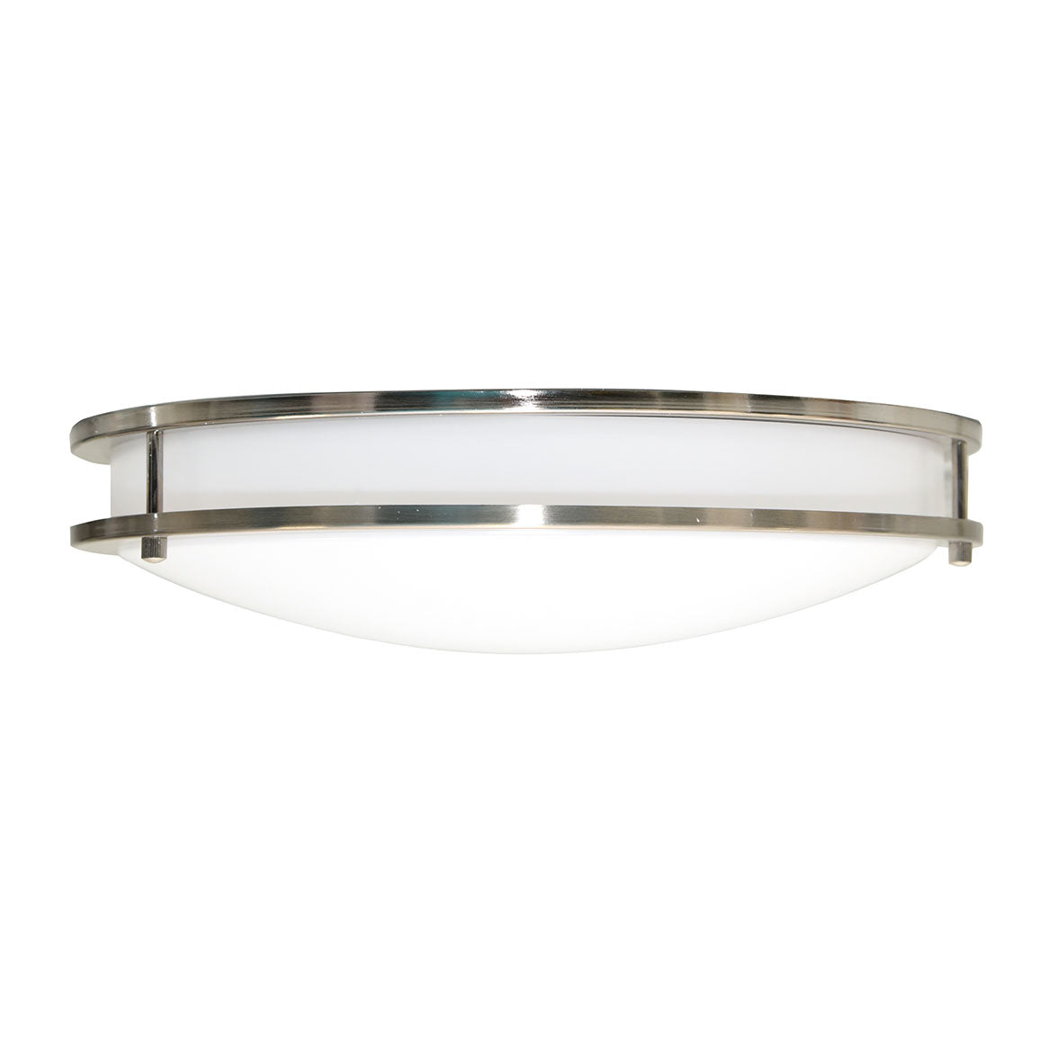 Modern Ringed Flush Ceiling Light