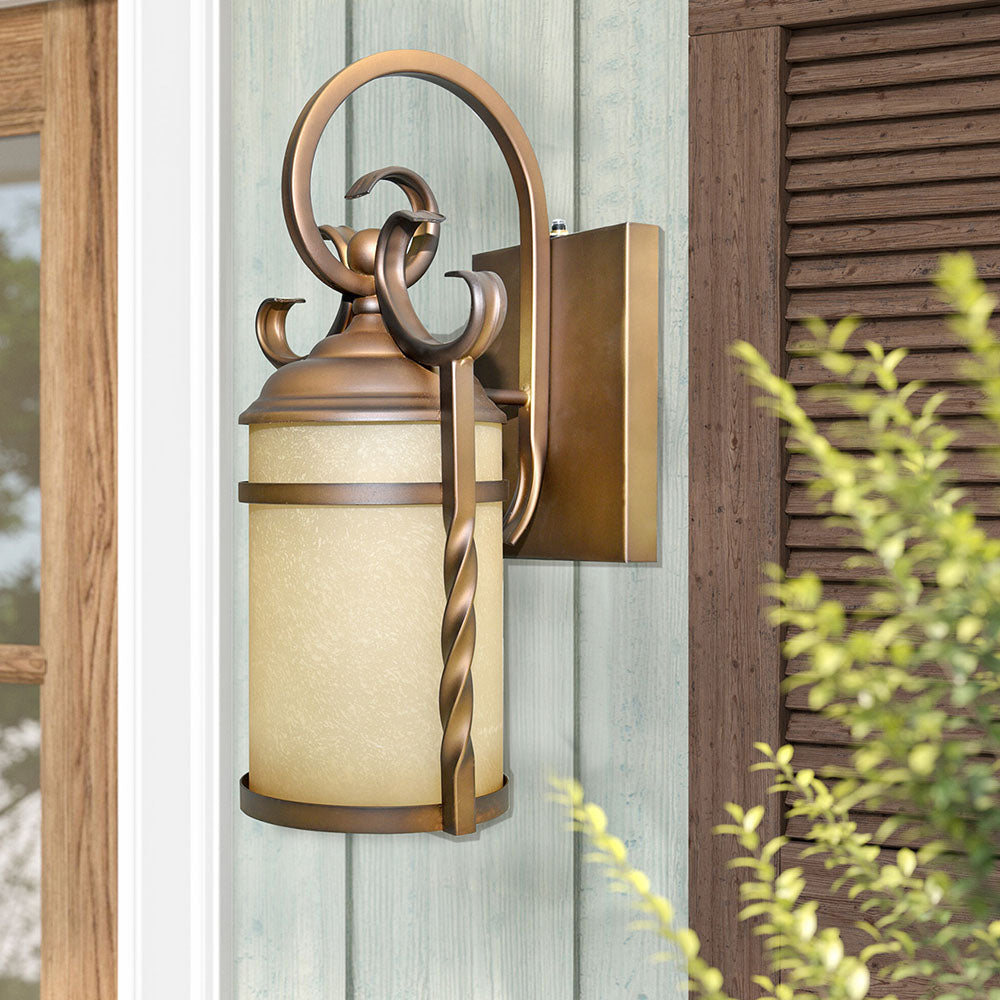 Vintage Bronze Outdoor Sconce